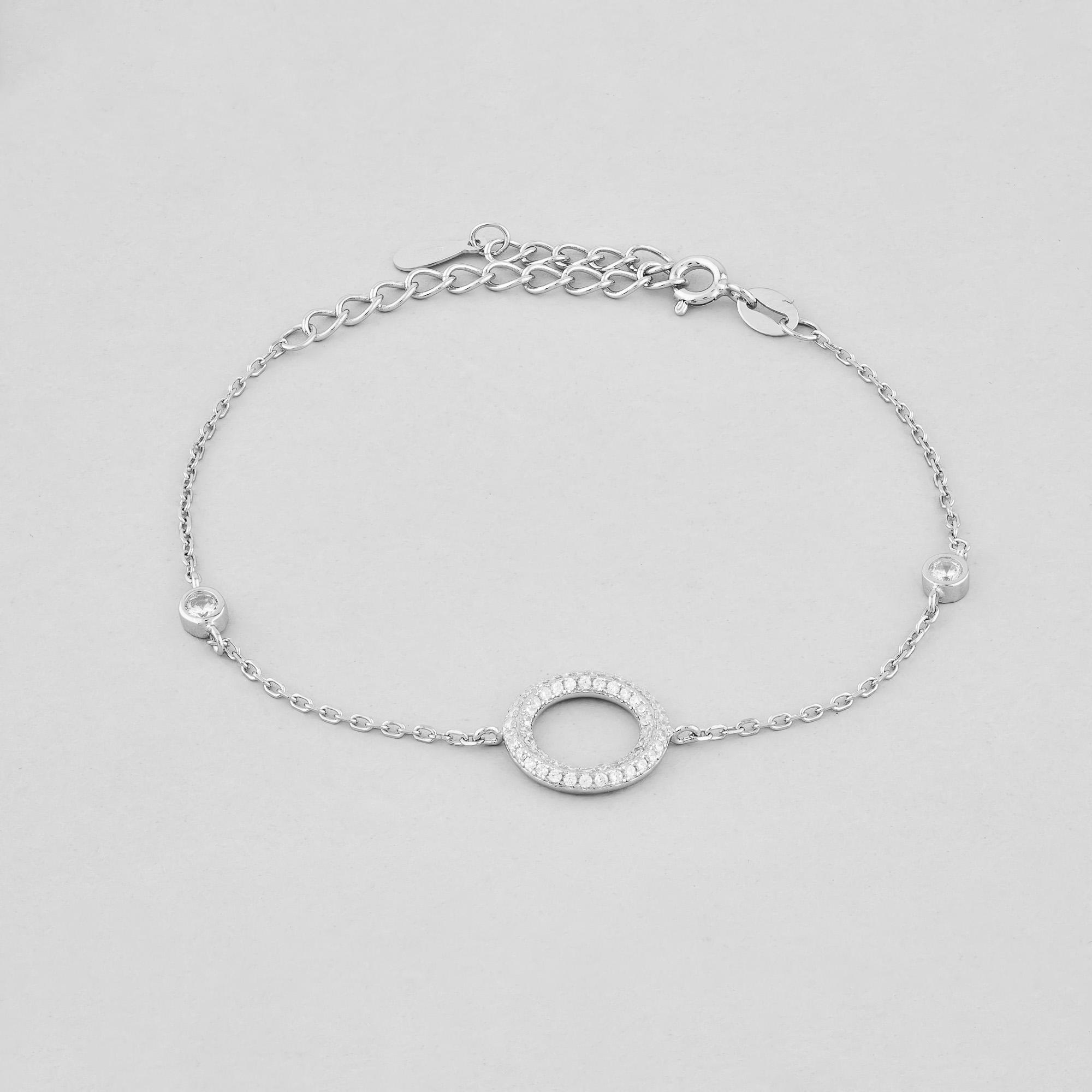 Браслет серебряный Minimal Фольклор (5-0009б)