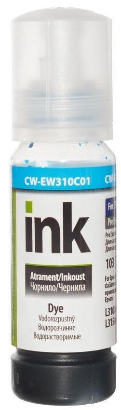Краска для принтера чернила ColorWay для Epson L-3100/3110/3150/3151 70 г Cyan (CW-EW310C01) Краска для принтера чернила ColorWay для Epson L-3100/3110/3150/3151 70 г Cyan (CW-EW310C01)