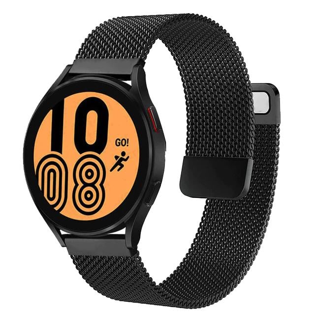 Металлический ремешок Watchbands Milanese Loop для Samsung Galaxy Watch 4 40 мм Черный (WB00S4MMILANESE2440)