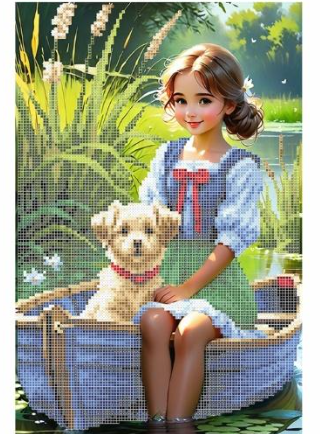 Схема для вишивки бісером Золота Підкова На канікулах ЗПЛ-029