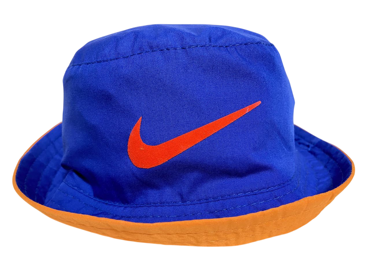 Панма двоколірна з логотипами Синій з помаранчевим (56-58)