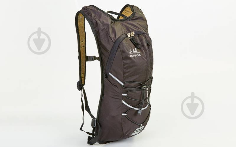 Рюкзак спортивный с жесткой спинкой planeta-sport GA-2062 29х9х45см Черный