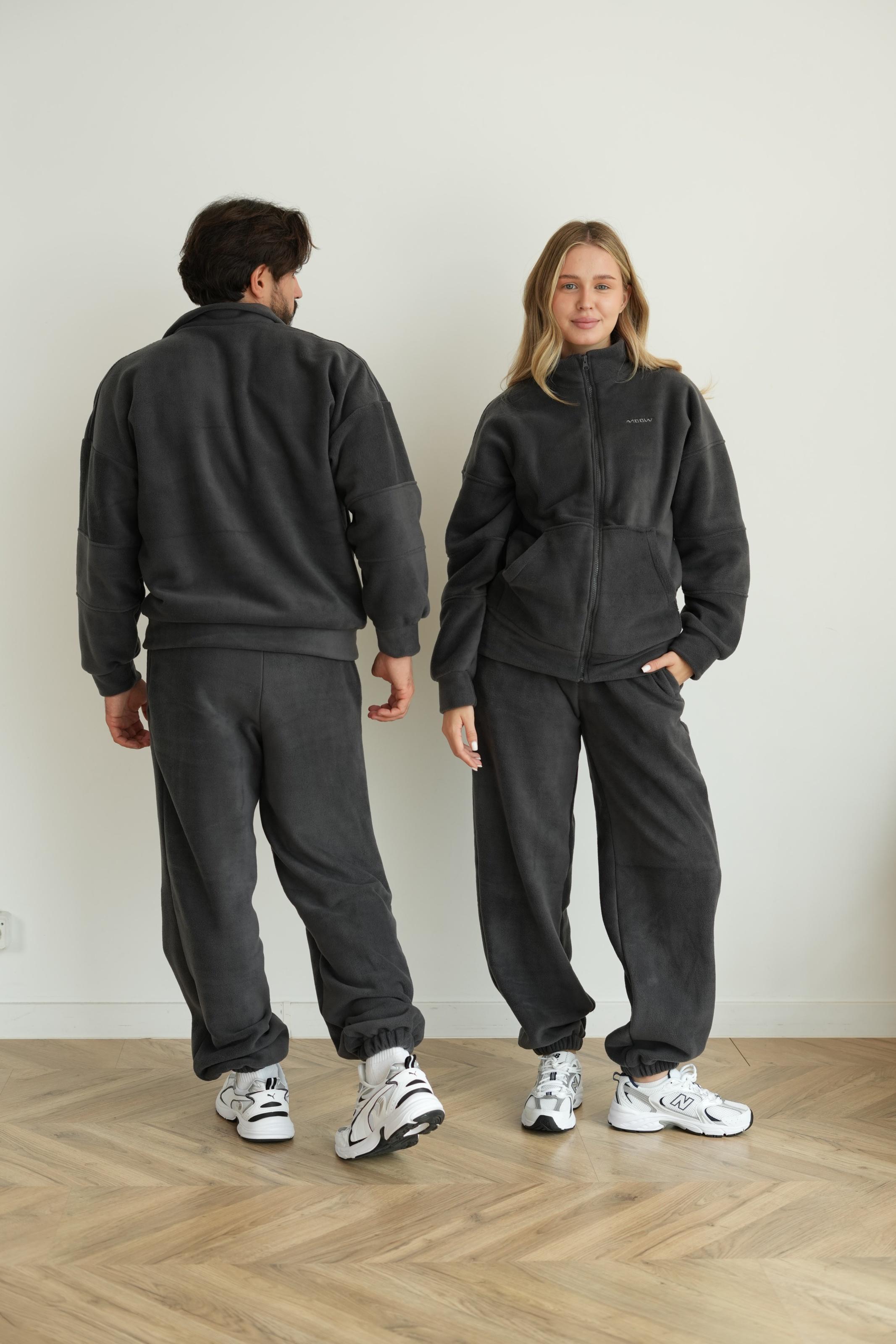 Костюм мужской флисовый CASUAL L/XL Графит (10305LXLm) - фото 11