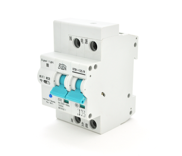 Автоматический выключатель Voltronic 2P 220V 32A WiFi Grey (2P/220V/32A)