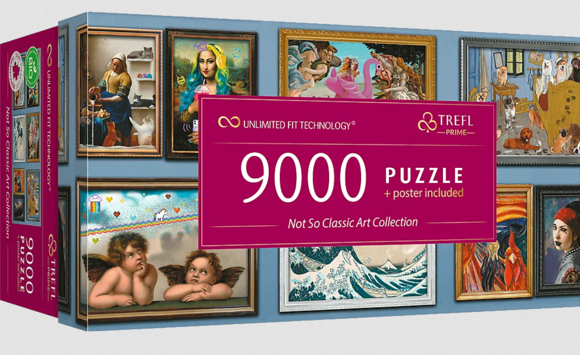 Пазл Trefl Безграничная коллекция: Не совсем классическая коллекция 9000 эл.