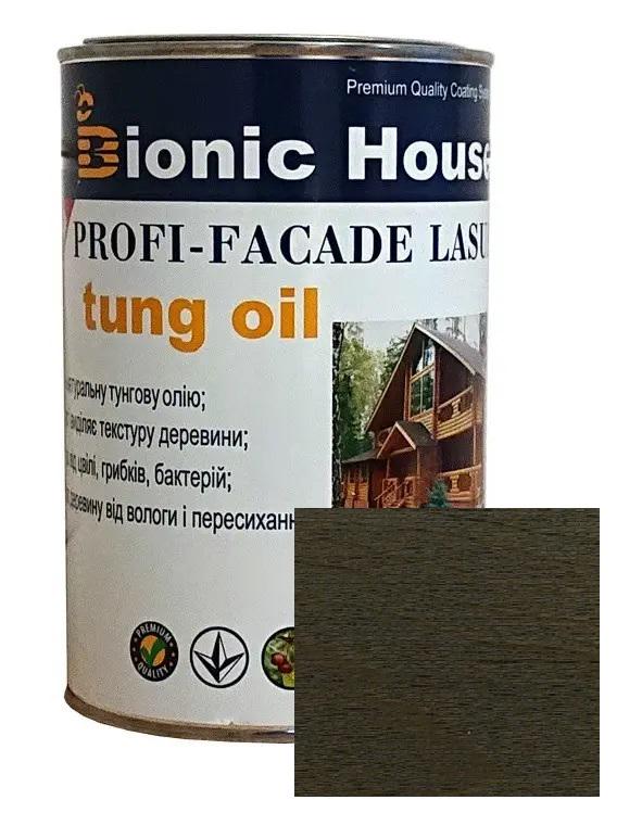 Фасадная краска-пропитка для дерева Bionic House с тунговым маслом 1 л Антрацит (18815145) - фото 1 Фасадная краска-пропитка для дерева Bionic House с тунговым маслом 1 л Антрацит (18815145) - фото 1