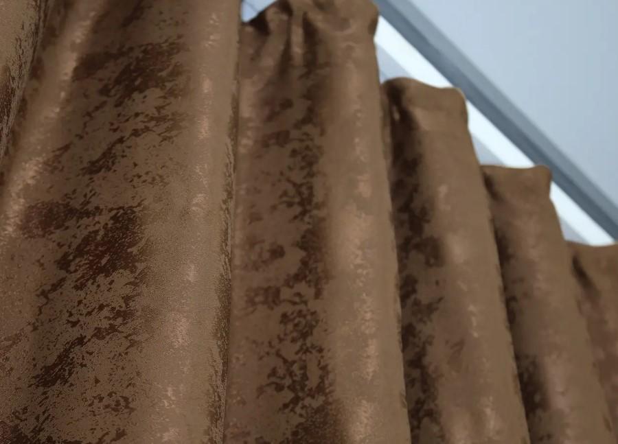 Штори жакард 1,5х2,7 м 2 шт. Коричневий/Світло-сірий (009дк) - фото 8 Штори жакард 1,5х2,7 м 2 шт. Коричневий/Світло-сірий (009дк) - фото 8