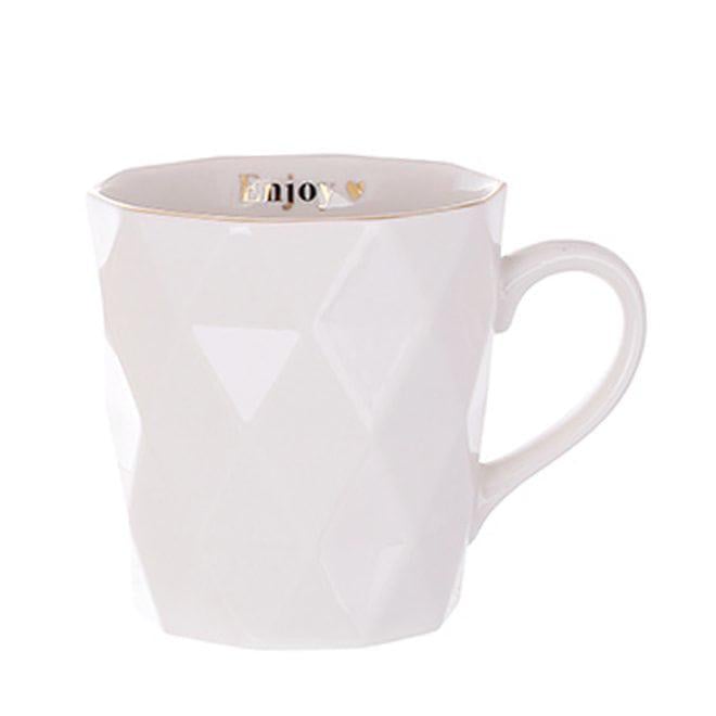Чашка фарфоровая Flora Enjoy 350 мл (33339)