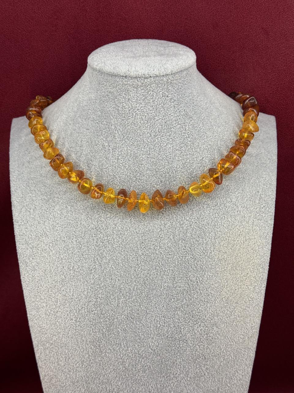 Бусы из янтаря лечебные 47 см (н-765)