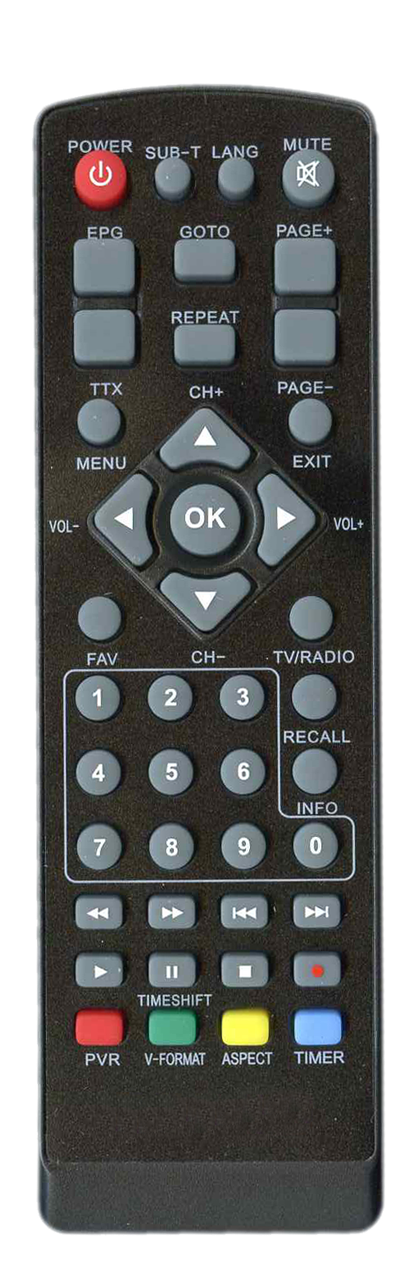 Пульт для тюнера Orton Pantera Mini (OT2)
