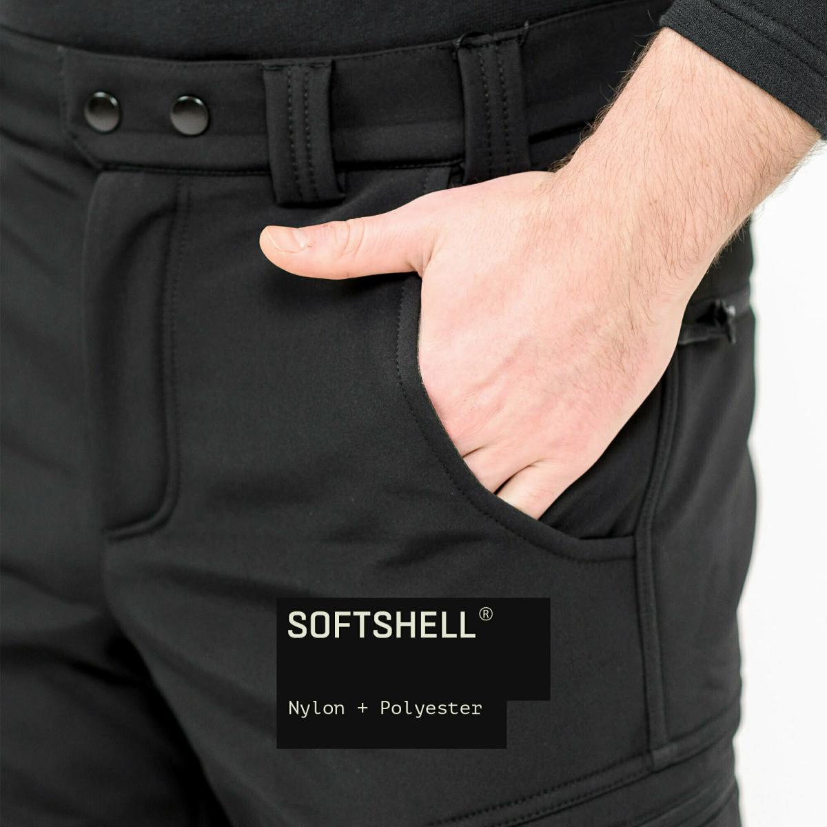 Штаны Marsava Stealth SoftShell Pants р. 42 Black (27653) - фото 3