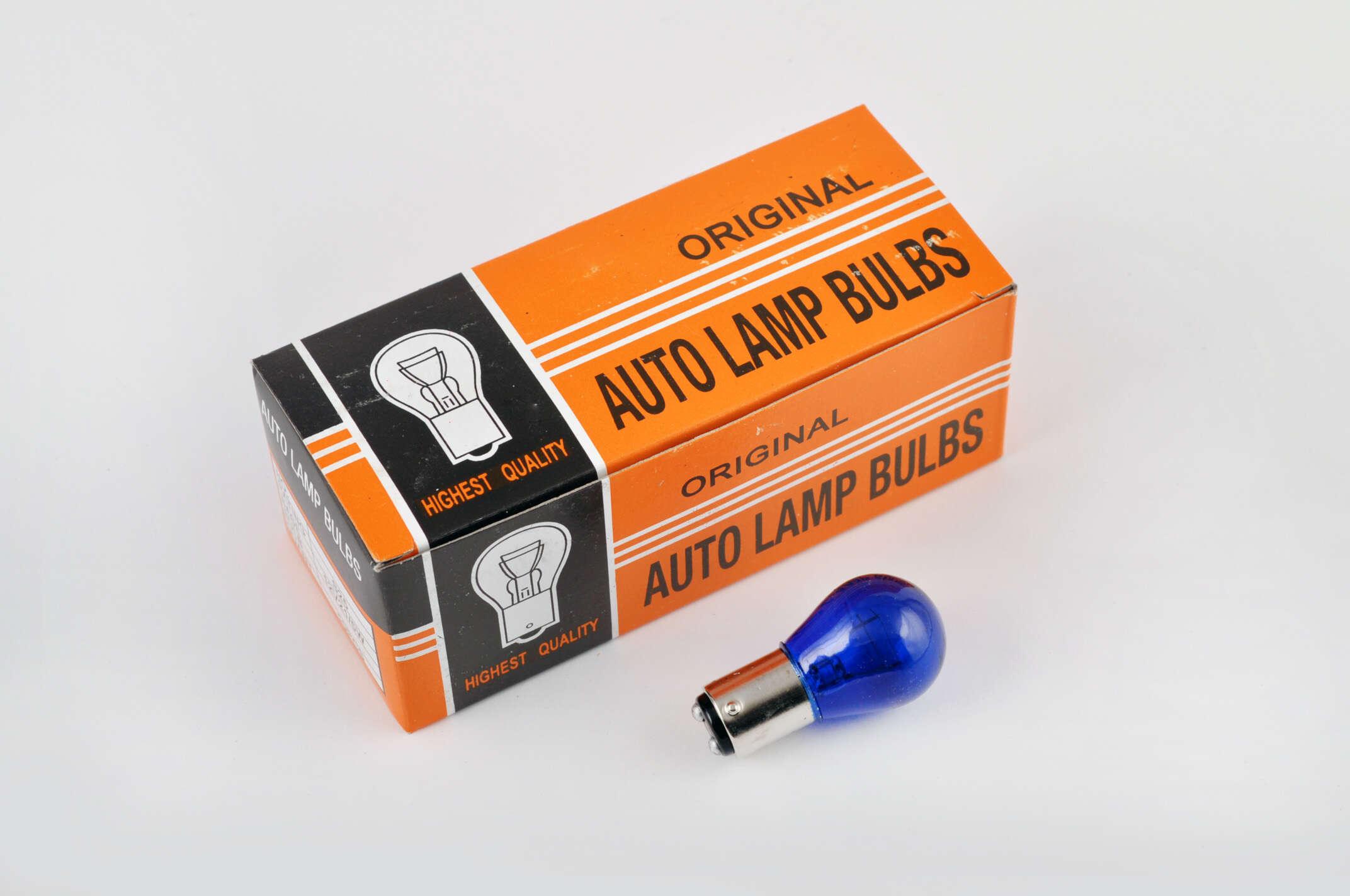 Лампа ORANGE BOX S25 2PIN 12V 21W/5W Синий (S-1980)