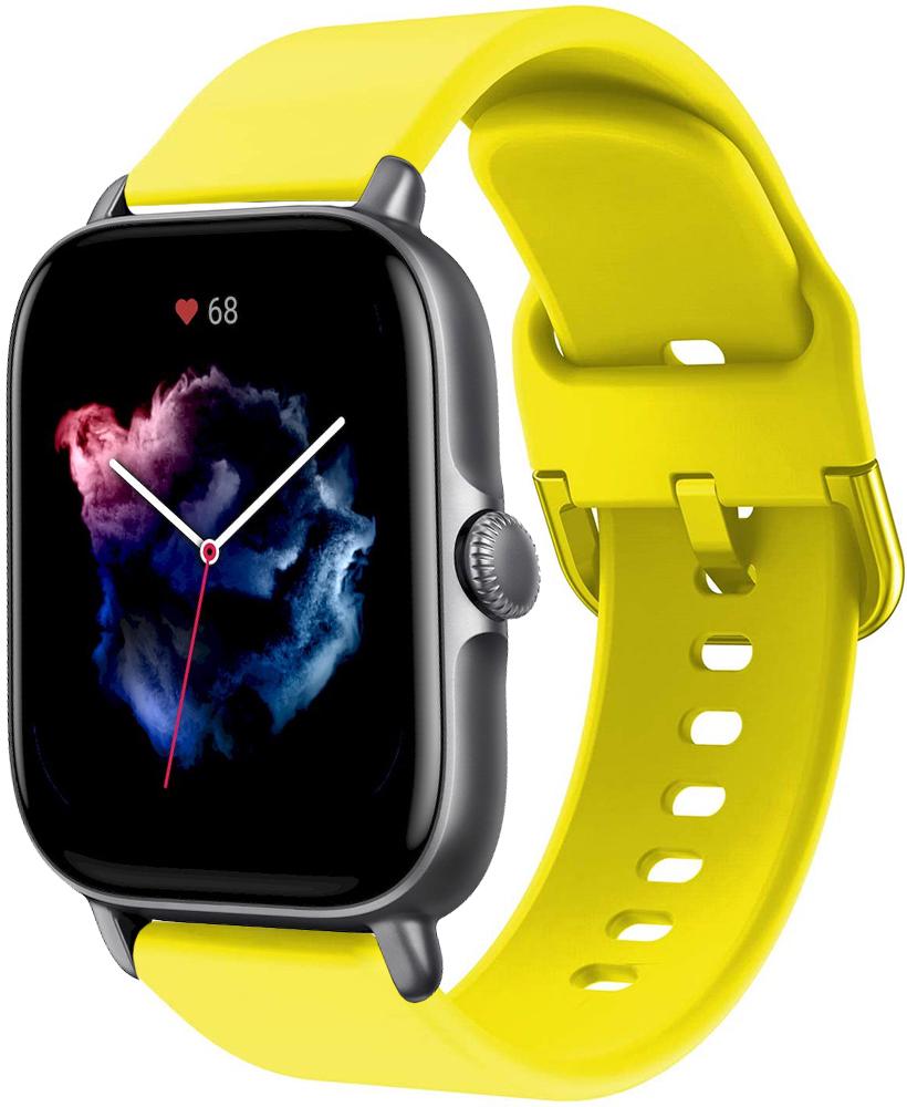 Ремінець Style для Amazfit GTS 3 Yellow (25322-0A) Ремінець Style для Amazfit GTS 3 Yellow (25322-0A)