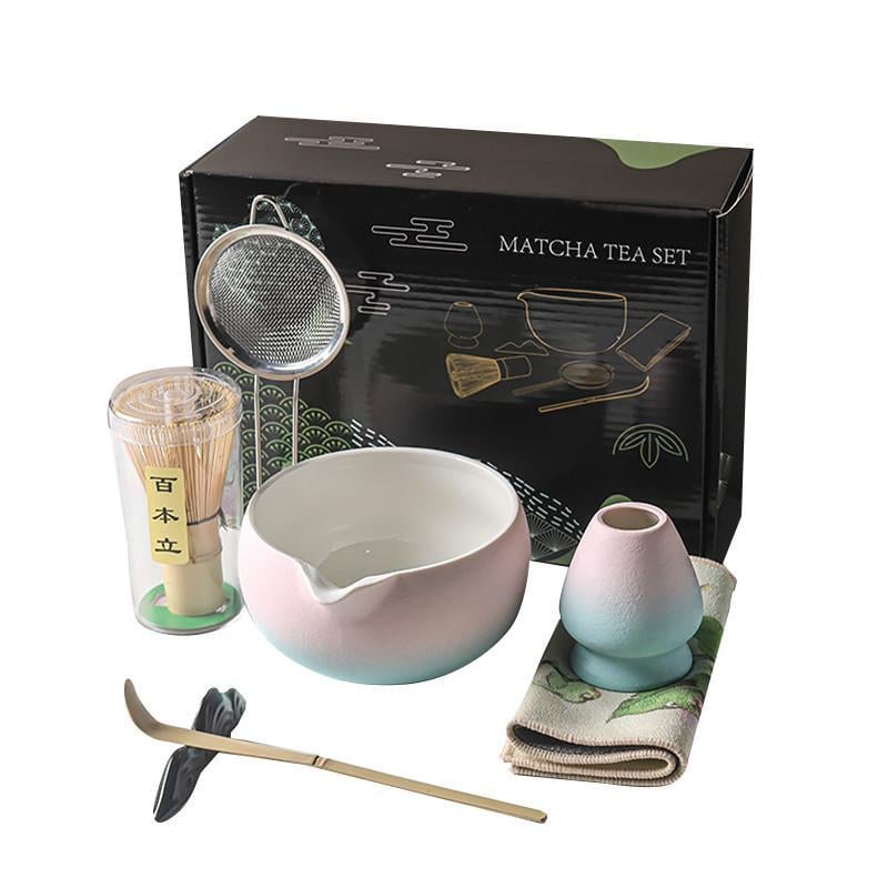 Набор Mavanto 5654 для приготовления чая матча 7 Blue/Pink (2662870046) Набор Mavanto 5654 для приготовления чая матча 7 Blue/Pink (2662870046)