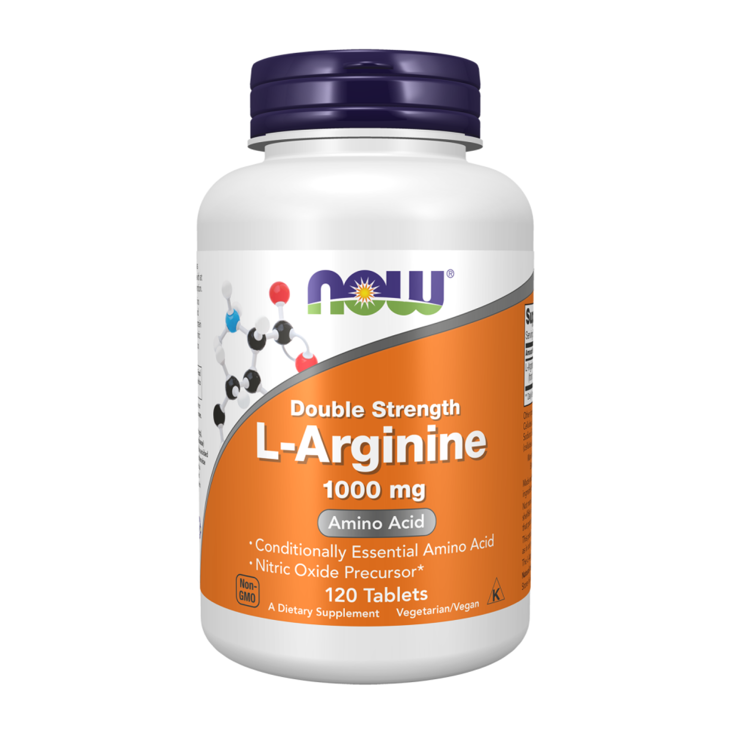 Дієтична добавка Now L-Arginine 1000 мг 120 таблеток