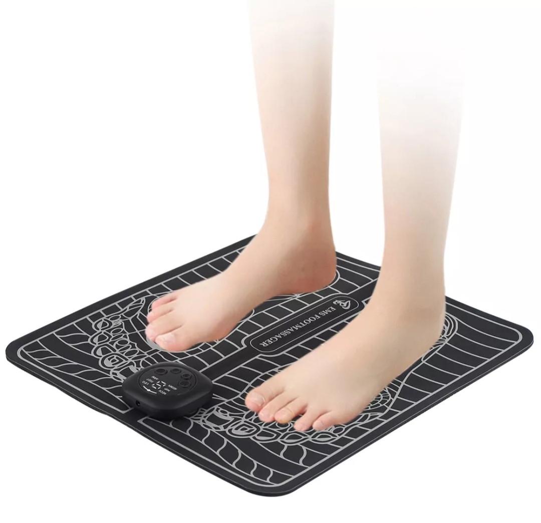 Електромасажер-килимок EMS Foot Mat для ніг стимулючий кровообіг Чорний (000385) - фото 10