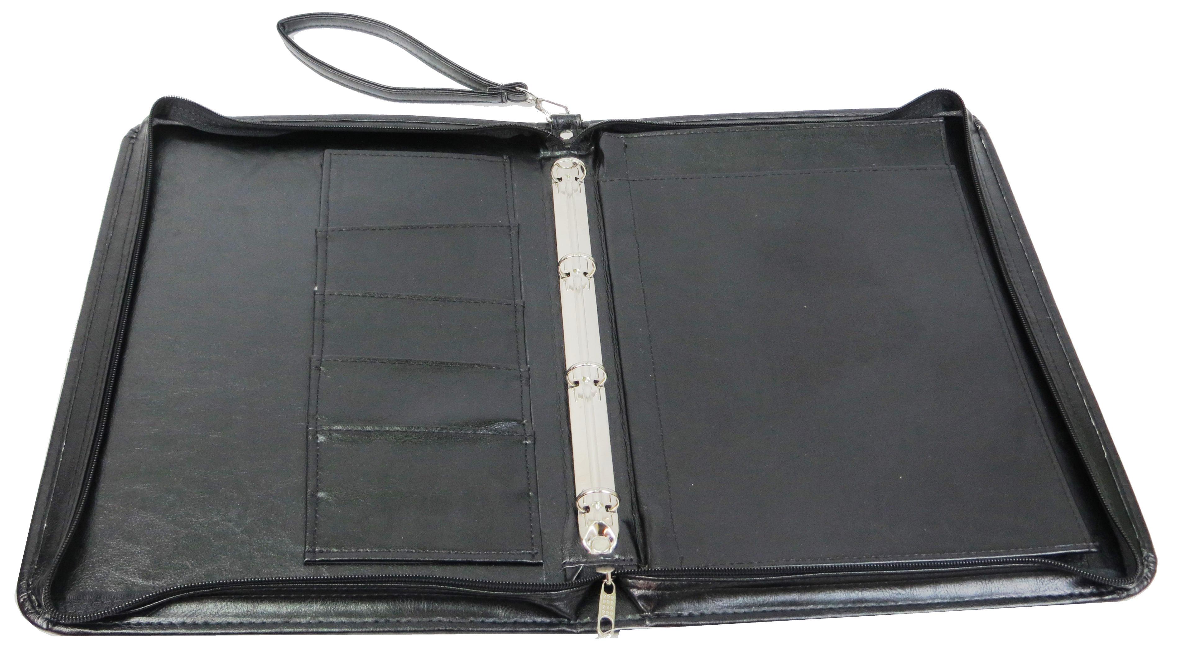 Папка деловая Exclusive для документов из экокожи Черный (710800-5 black) - фото 4