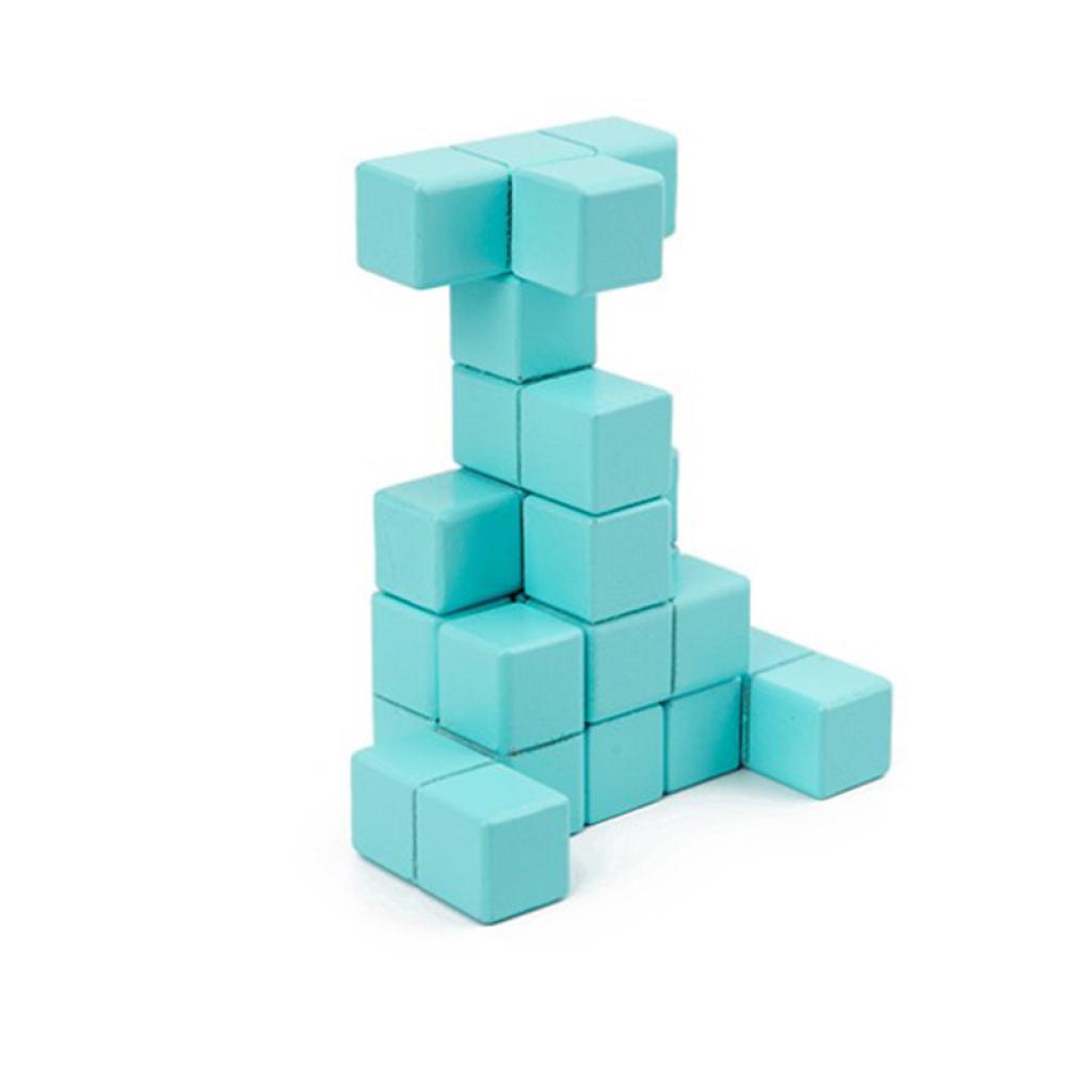 Дерев'яна розвиваюча гра Lesko 3D Building Model для дітей (DL-0236) - фото 3