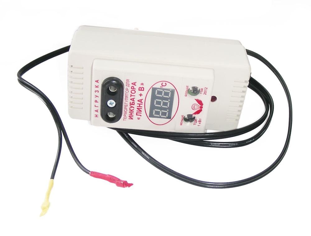 Цифровой терморегулятор Лина ТЦИ-1000 с датчиком влажности