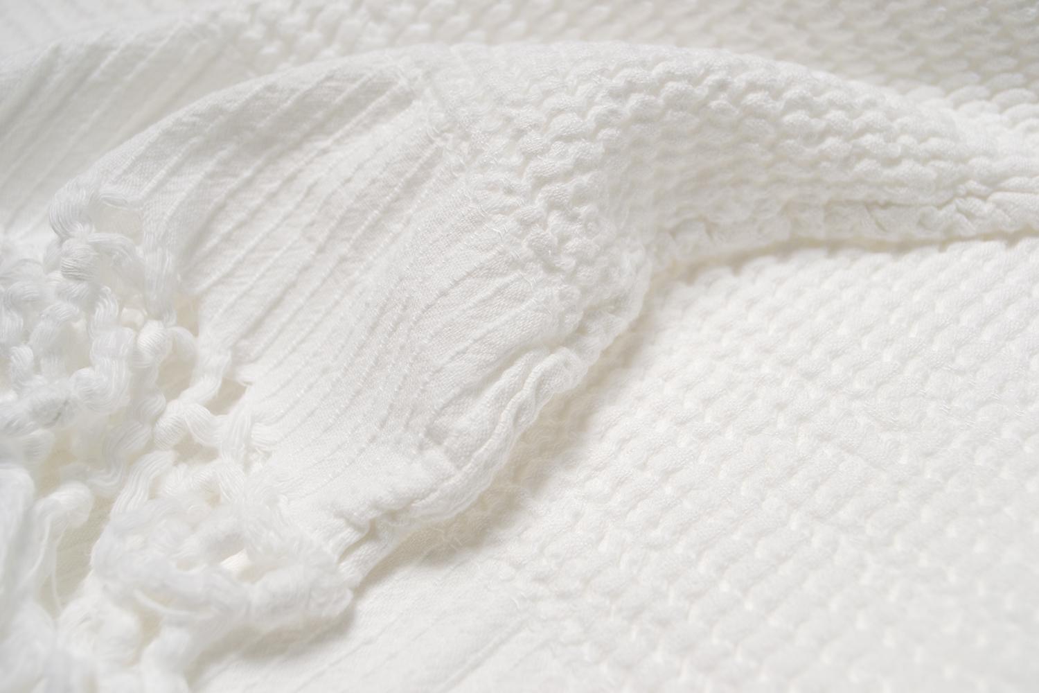 Плед Lotus Home Rius off 130x170 см Молочный (svt-2000022324403) - фото 4 Плед Lotus Home Rius off 130x170 см Молочный (svt-2000022324403) - фото 4