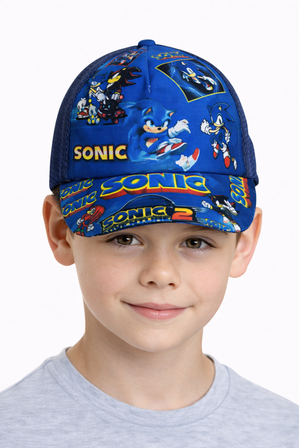 Бейсболка Sonic для мальчика 54-56 см (33557488)