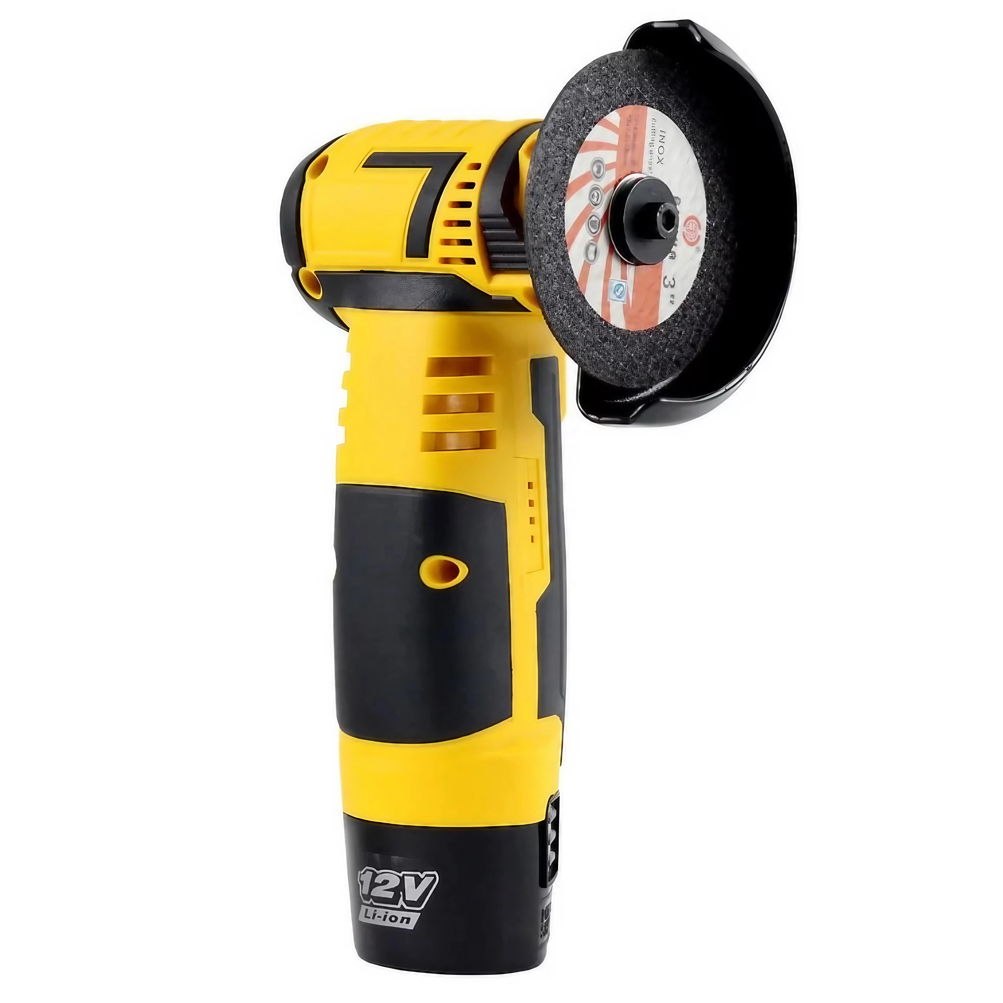 Набор аккумуляторный 2-в-1 мини-болгарка и шуруповерт 12V с двумя аккумуляторами (dt-TOP-76)