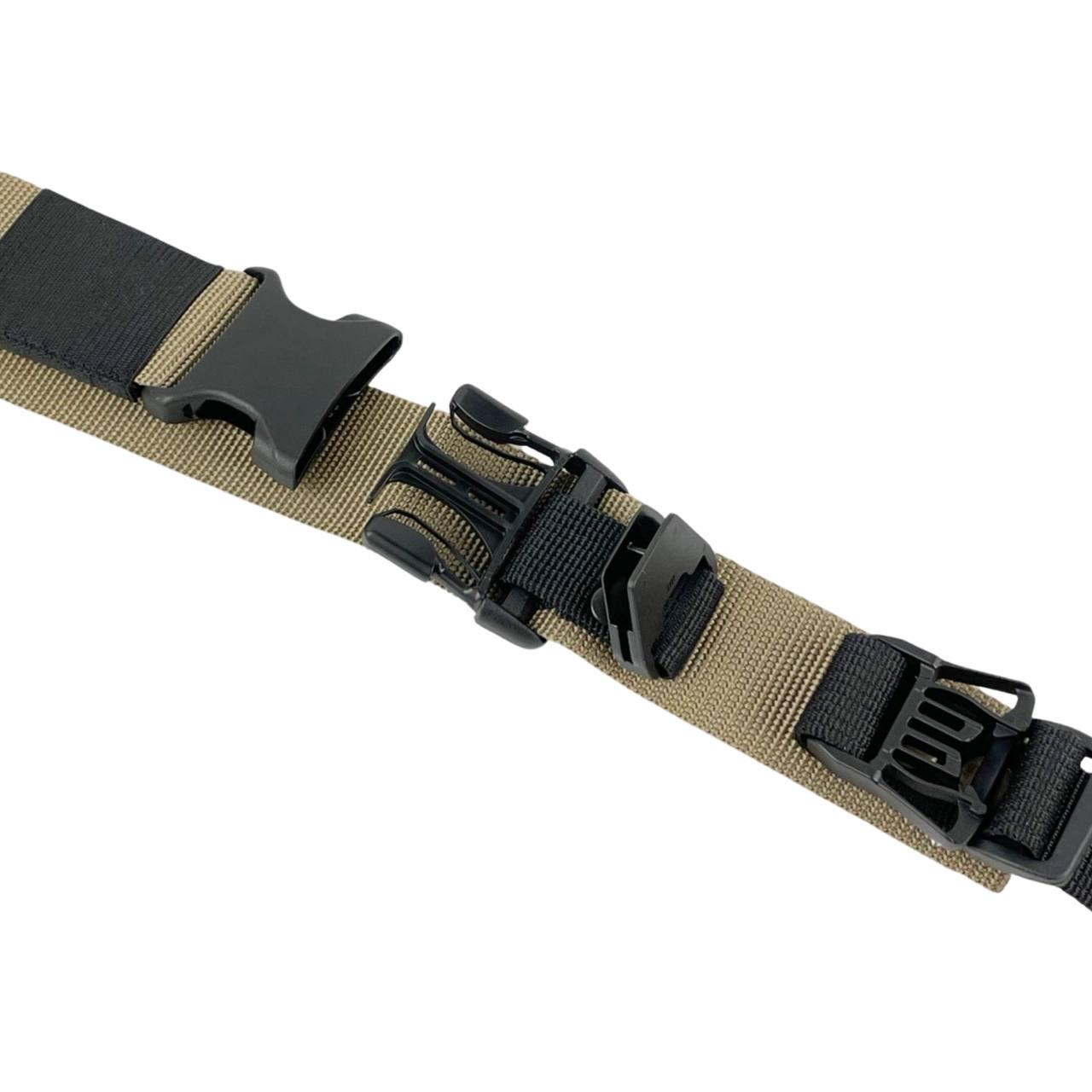 Ремень оружейный трехточечный Tactical Belt Койот (F-03-1) - фото 2