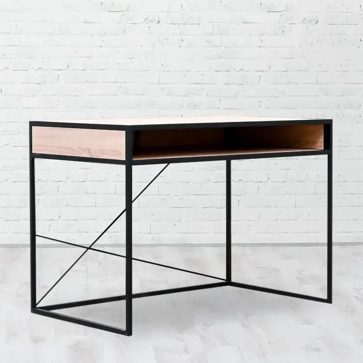 Письменный стол EcoLoft Лофт IN-2589 Светло-коричневый (26398251)