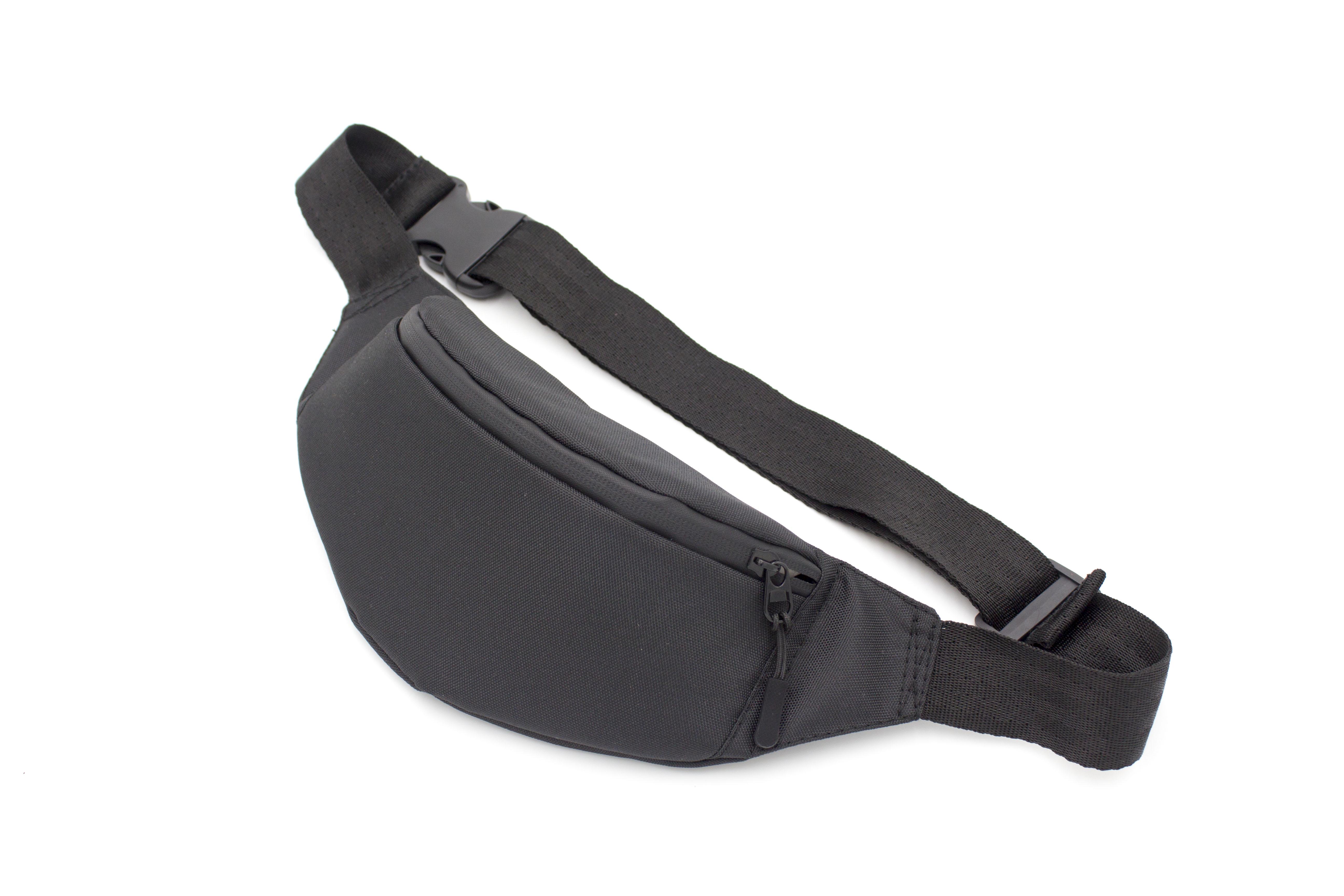 Сумка бананка Чорний (BO-001) - фото 1 Сумка бананка Чорний (BO-001) - фото 1