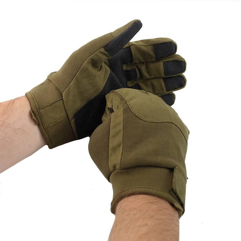 Рукавиці армійські зимові Mil-Tec Army Gloves Winter Oliv XL Оливковий (12520801-905-XL) - фото 4