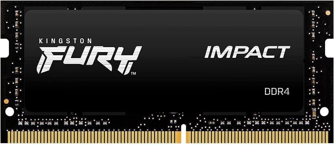 Оперативна пам'ять для ноутбуків Kingston FURY 16 GB (2x8GB) SO-DIMM DDR4 3200 MHz Impact (KF432S20IBK2/16)