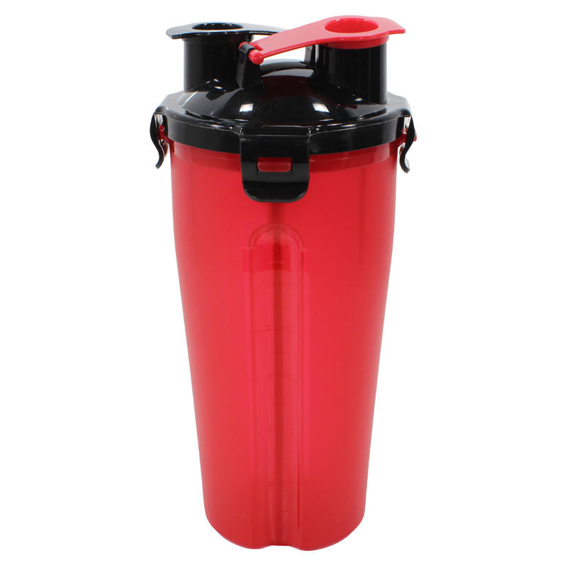 Бутылка для воды двойная Lesko HC8007 Red (1218929847) Бутылка для воды двойная Lesko HC8007 Red (1218929847)