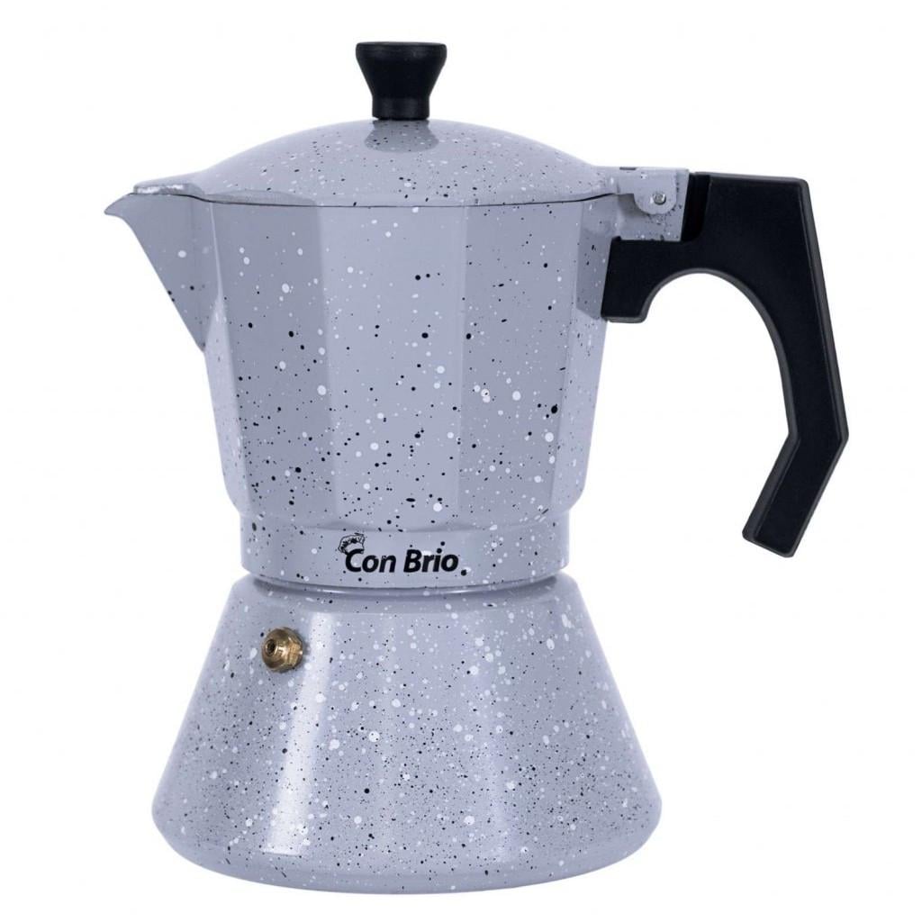 Гейзерна кавоварка для індукції 300 мл (6706-CB)