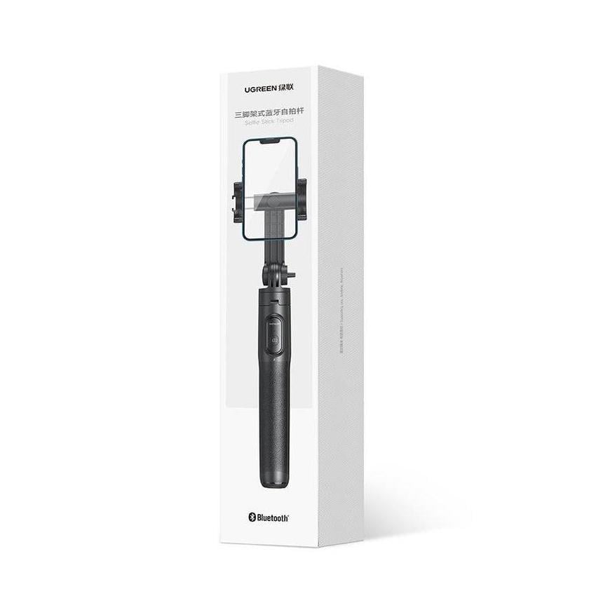 Трипод для телефона и камеры UGREEN LP586 Selfie Stick Tripod with Bluetooth Remote 1/4" 1596 мм (15062) Трипод для телефона и камеры UGREEN LP586 Selfie Stick Tripod with Bluetooth Remote 1/4" 1596 мм (15062)