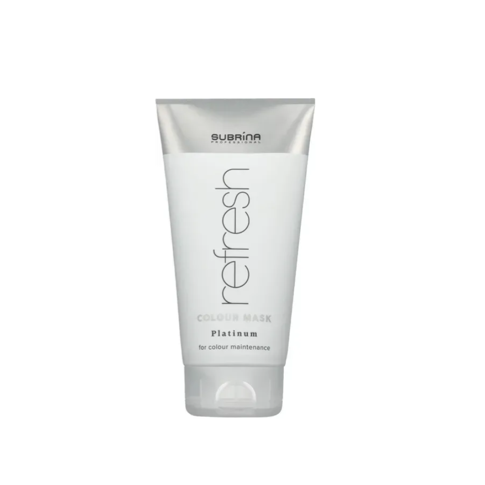 Маска живильна відтінкова Subrina Professional Refresh Color Mask Platinum 150 мл