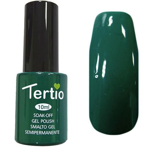 Гель-лак Tertio 024 Темно-зеленый эмалевый Гель-лак Tertio 024 Темно-зеленый эмалевый