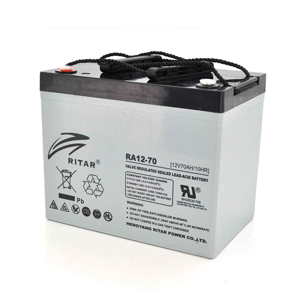 Аккумулятор Ritar RA12-70 AGM 12V 70 Ah для ИБП (16263) Аккумулятор Ritar RA12-70 AGM 12V 70 Ah для ИБП (16263)