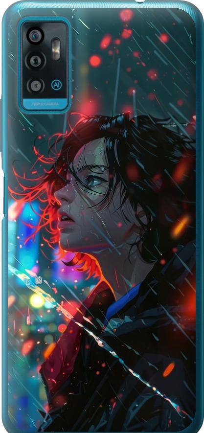 Чехол на ZTE Blade A71 Ночные огни (6096u-2523-42517)