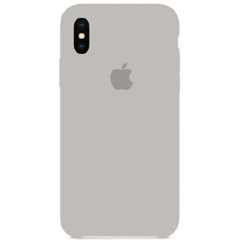Чехол SIlicone Case для iPhone X/XS Protective Matte Stone