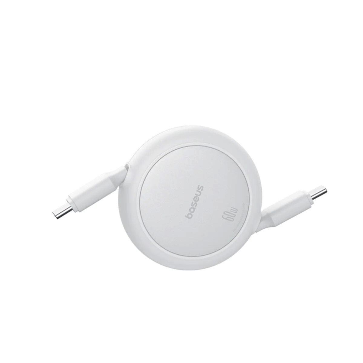 Кабель синхронізації BASEUS Free2Pull Mini Charging Cable 60 В Білий (612768)