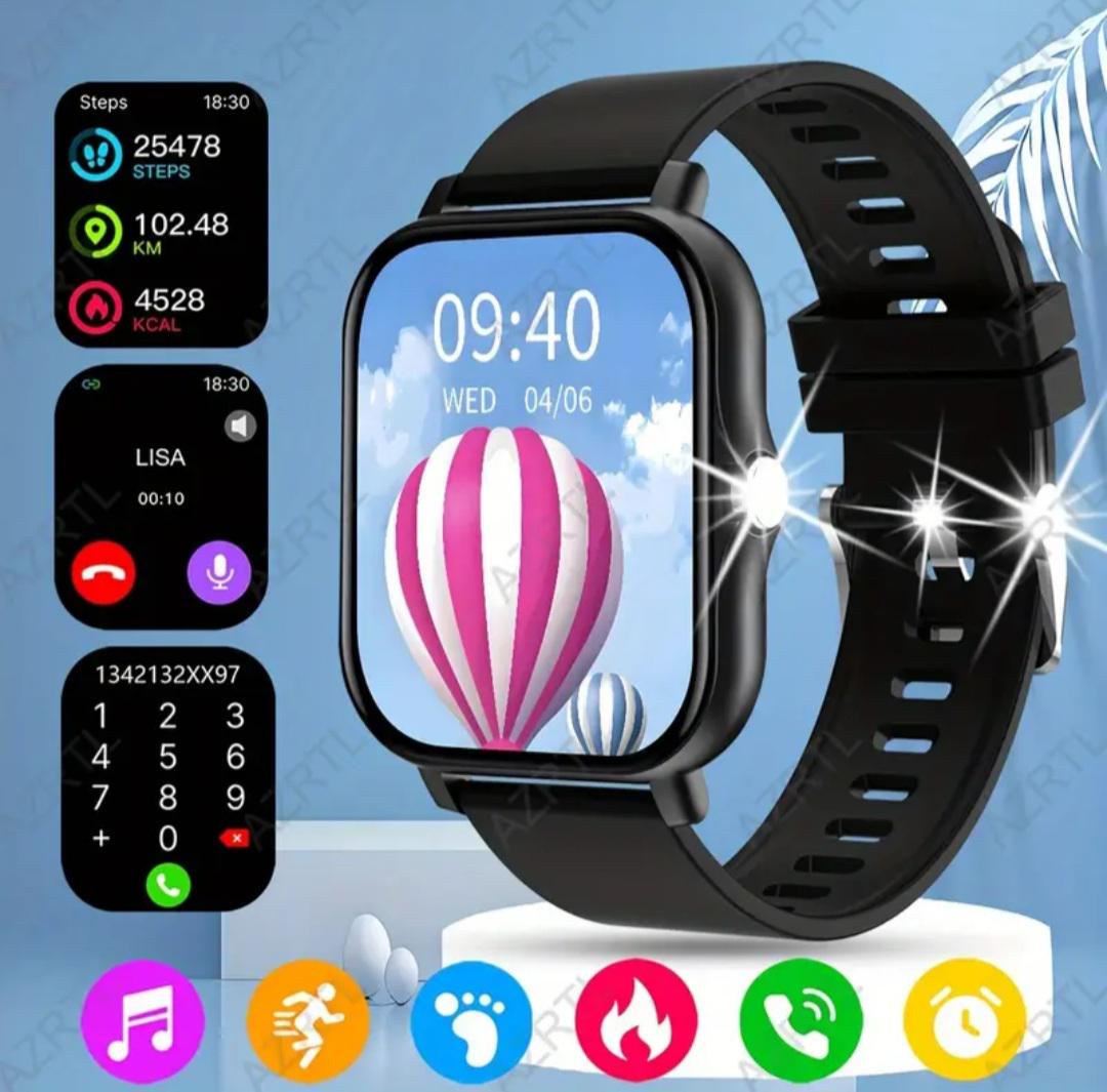 Смарт-годинник Lige Y13 з двома ремінцями Чорний (2435740301) - фото 4