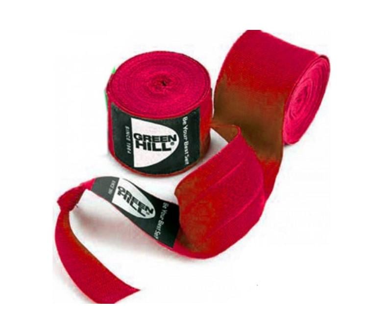 Бинты боксерские Green Hill BC-6232a 3,5 м Красный (6936116104466)