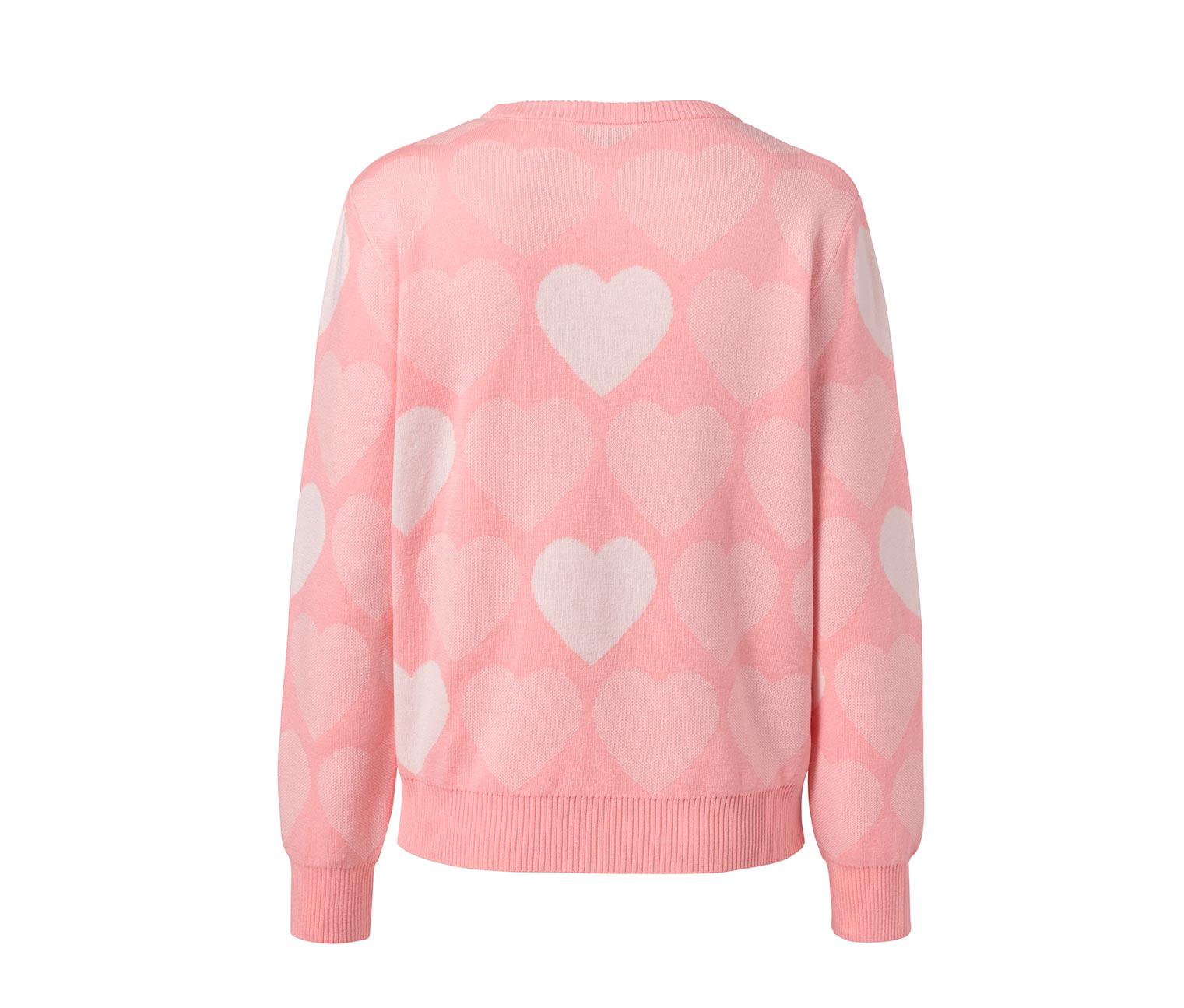 Светр TCM Tchibo T1685359332 р. 32/34 Рожевий/Білий (2761727620) - фото 2