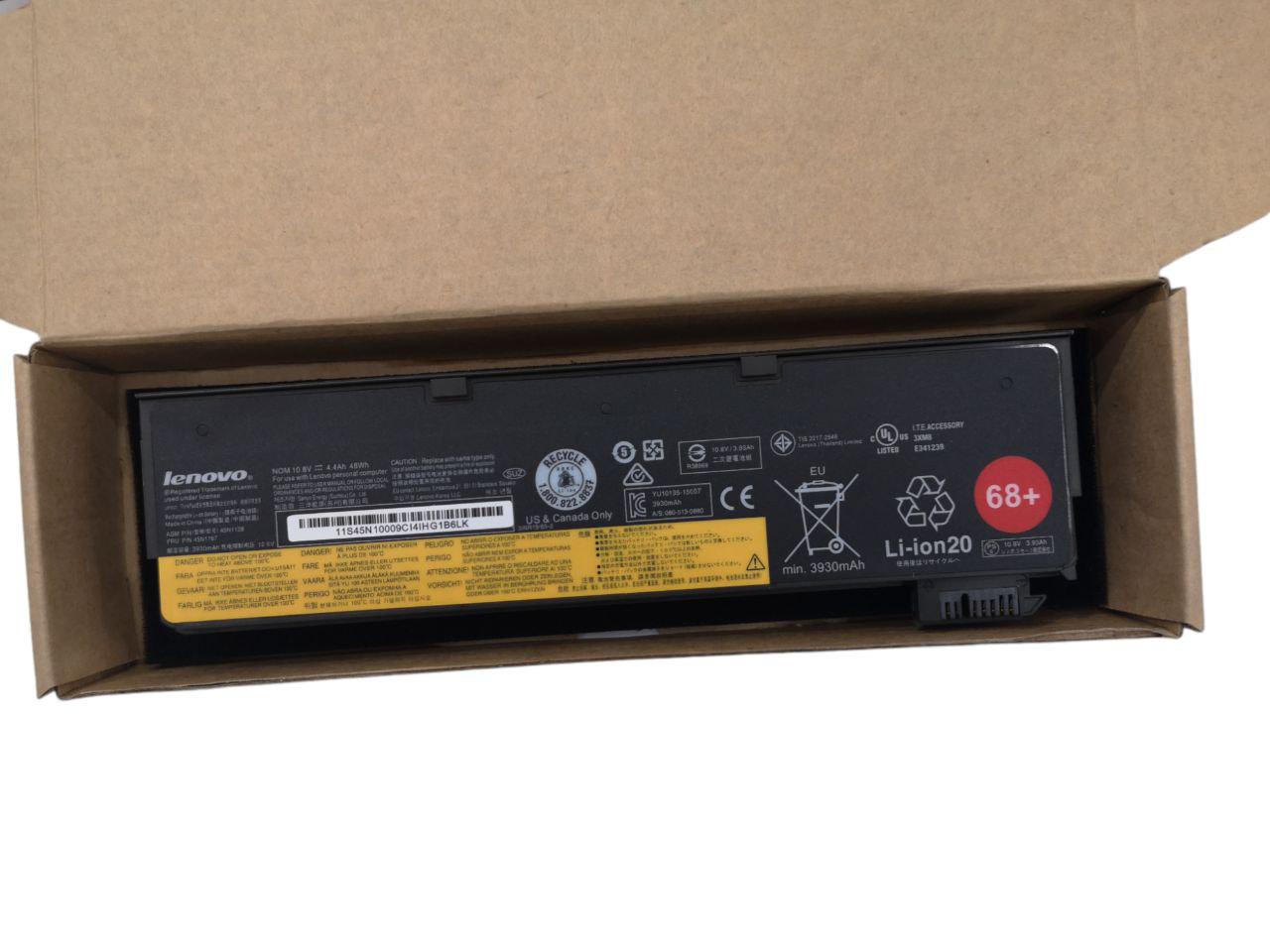 Аккумулятор для Lenovo ThinkPad T440/T440S/X240/X250/W550S/L450/T450S/45N1127/45N1134 4400 mAh 48Wh (23136217)