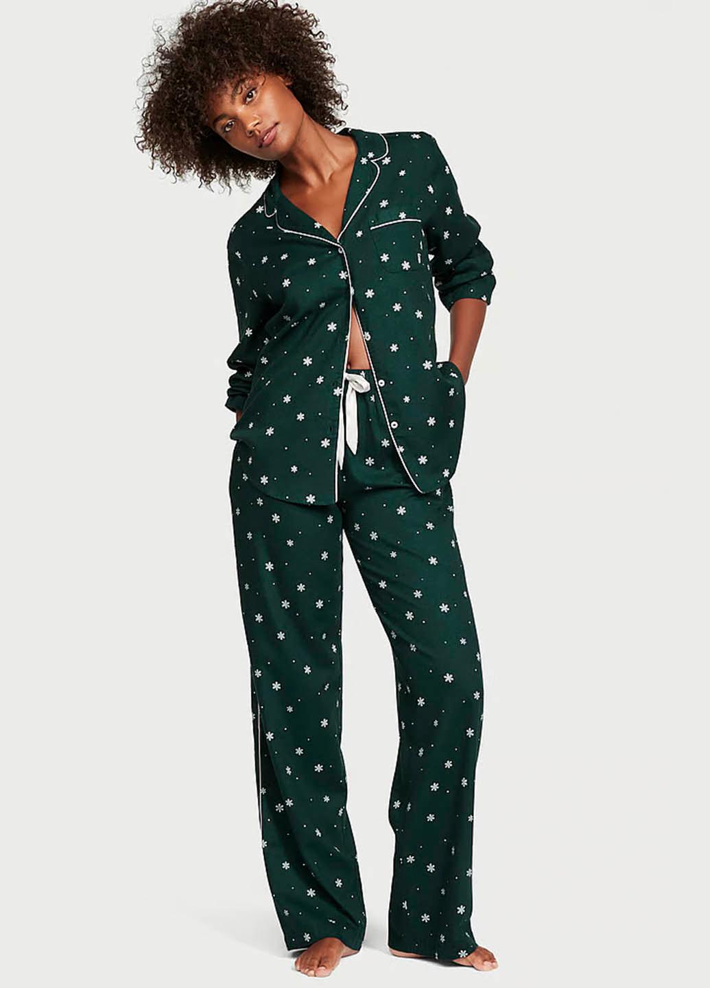 Пижама Victoria's Secret XS Зеленый (7000R84900QWWXS.S)