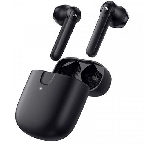 Наушники с микрофоном UGREEN HiTune T2 Low Latency True Wireless Earbuds WS105 Bluetooth/USB Type-C Black (10553529) - фото 1