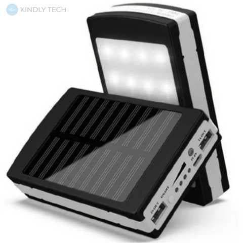 Повербанк Bank Camping lamp solar сонячна панель/LED ліхтарик 36000 mAh (11355) - фото 2