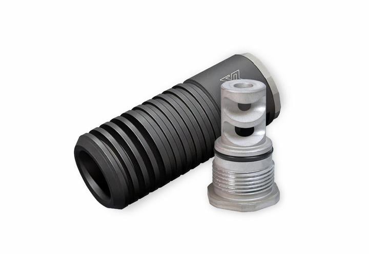 Пламегаситель XGUN Ghost и ДТК для AR15. Black