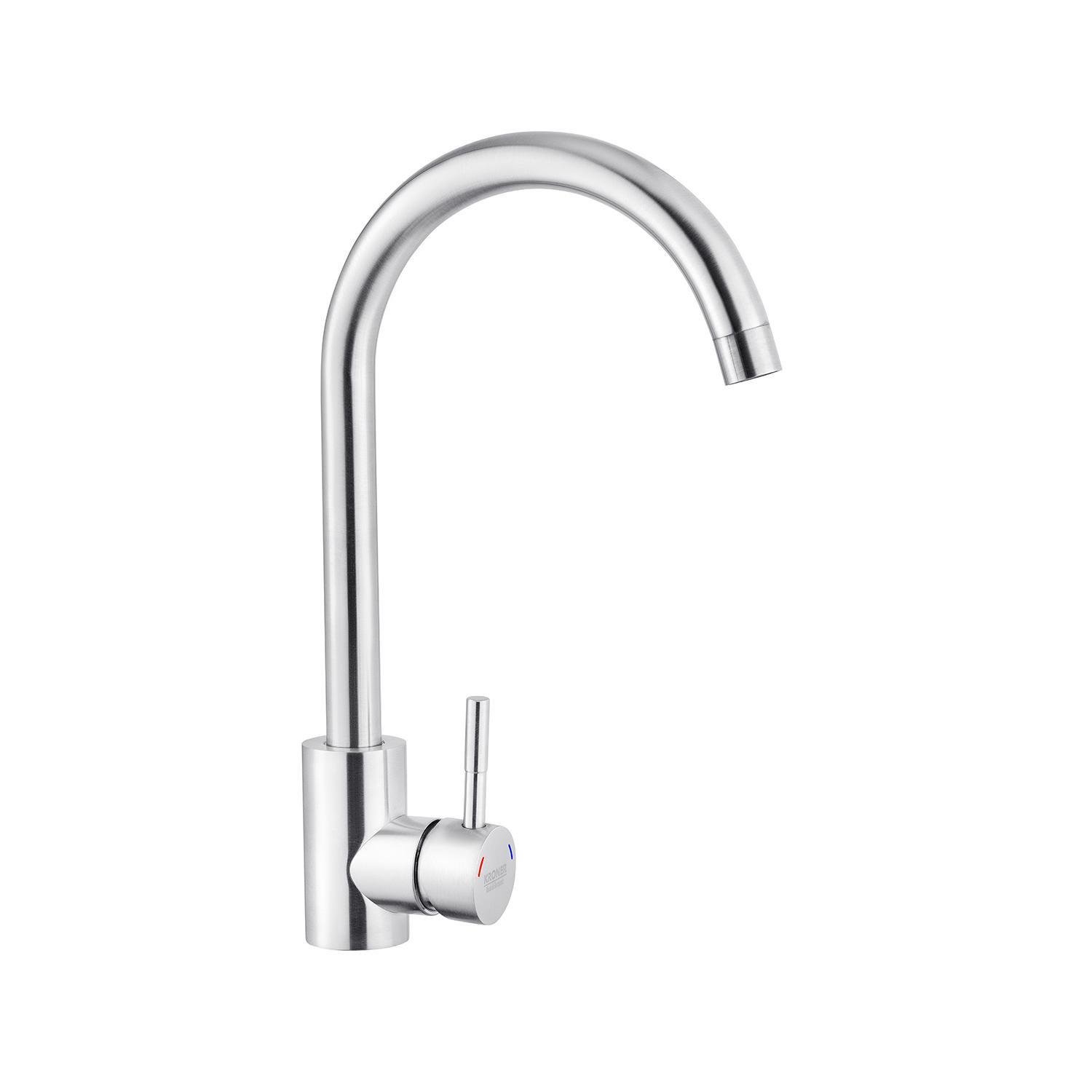 Смеситель для кухни Kroner KRM Edelstahl Klassisch ESG035 CV023000 (38075)