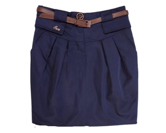 Юбка школьная Suzie ЭМИЛИ 02 мемори cotton 140 см Синий (392901_140)